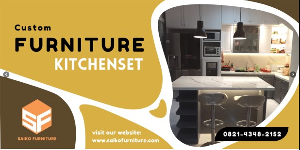 Saiko Furniture kitchen set custom